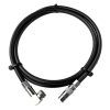 1.2 Meter F to PAL RG6 Dual Shielded Commercial grade fly lead