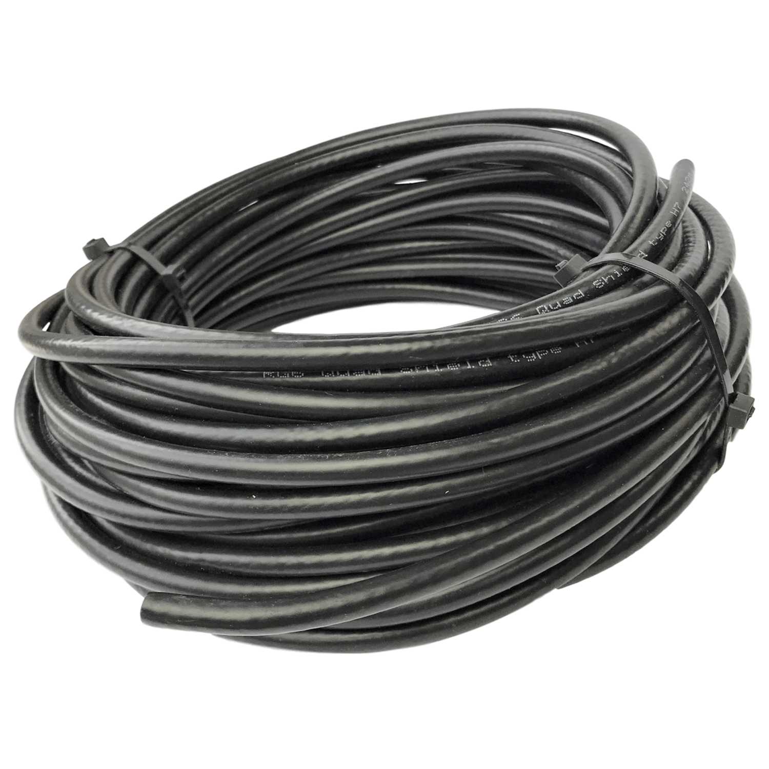 20 Meter of low loss Commercial grade RG6 Quad shielded coaxial cable