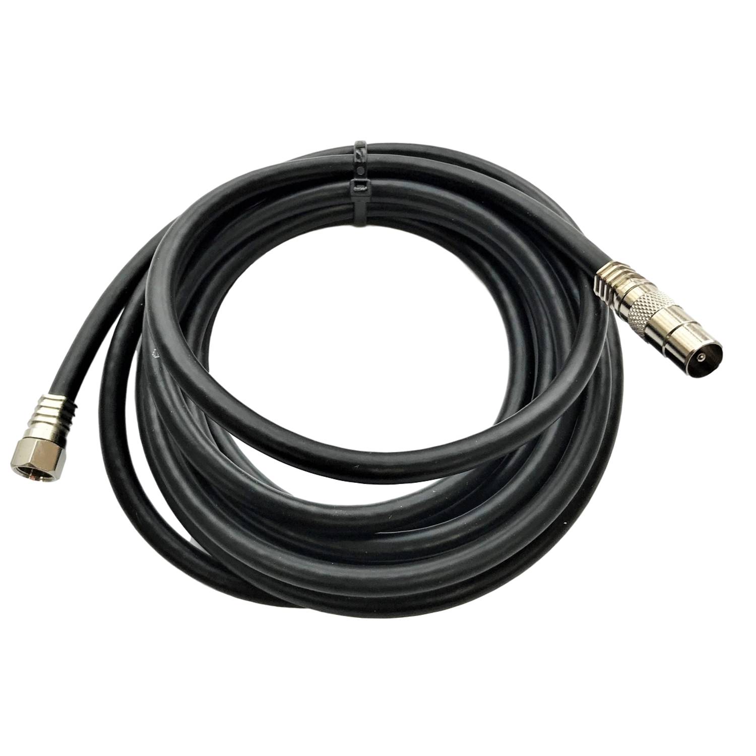 3 Meter F to PAL RG6 Duo Shielded Commercial grade purpose built fly lead