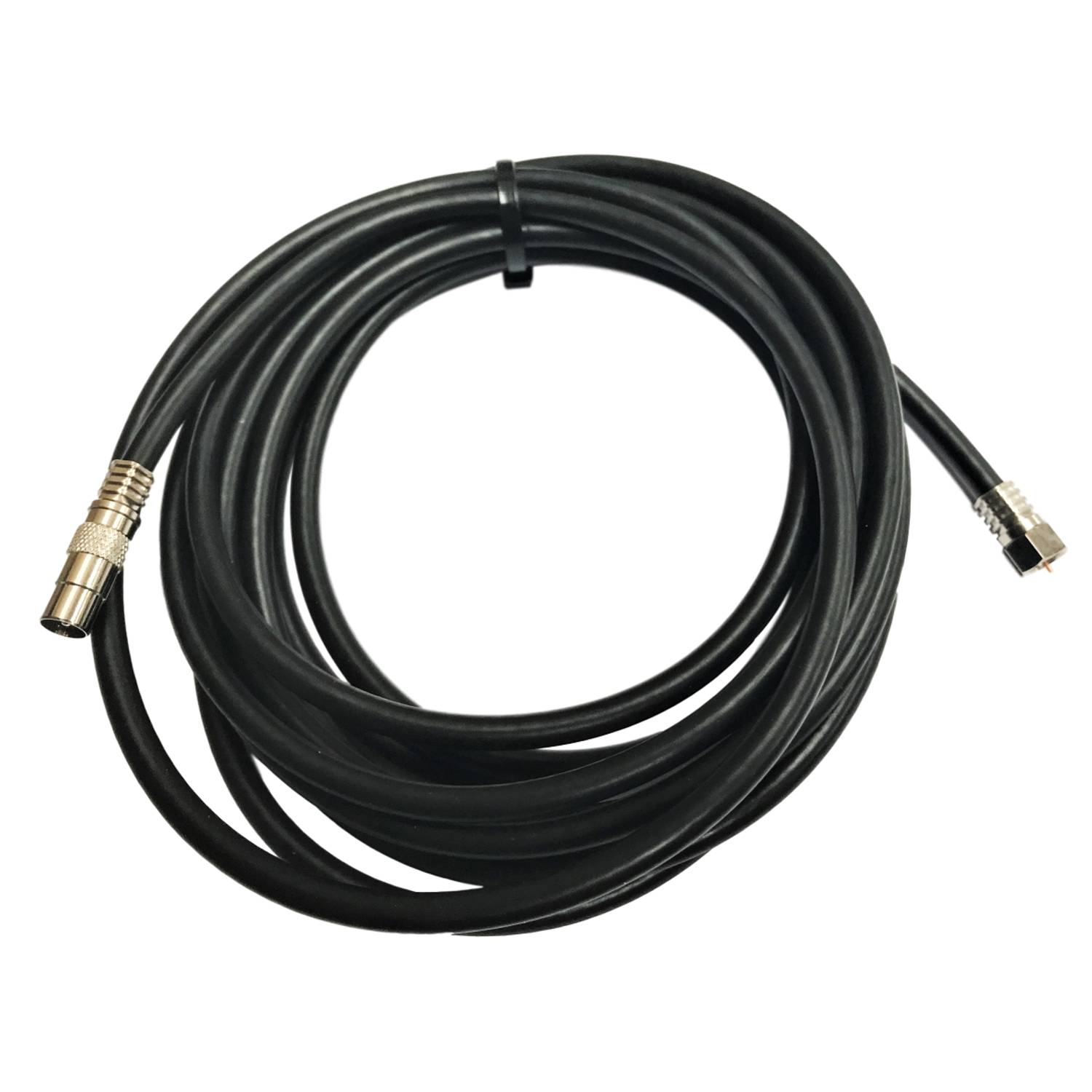 5 Meter RG6 Duo Shielded Commercial grade purpose built fly lead