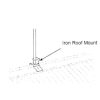 Iron roof mast
