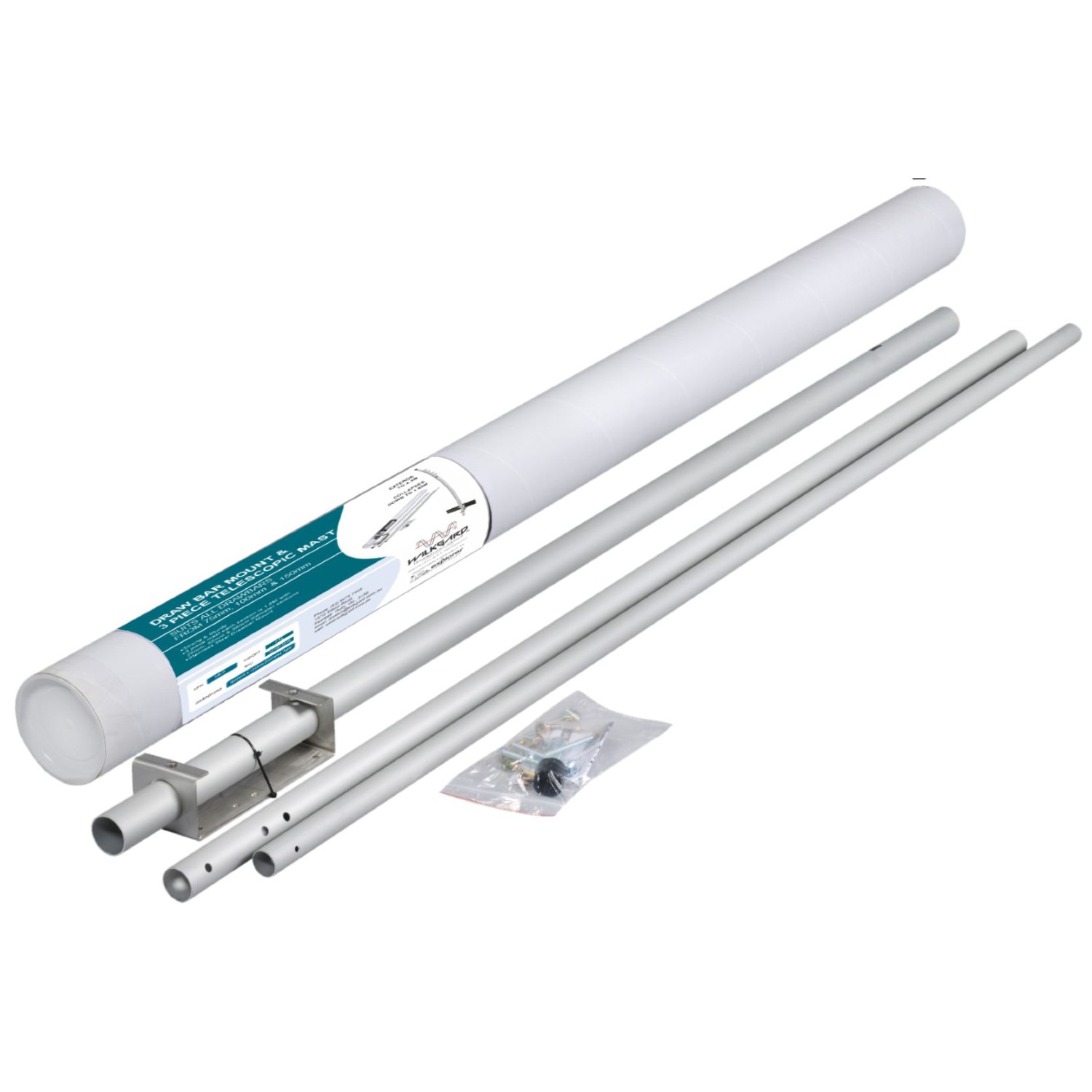 Explorer Draw Bar Mount and Telescopic Mast