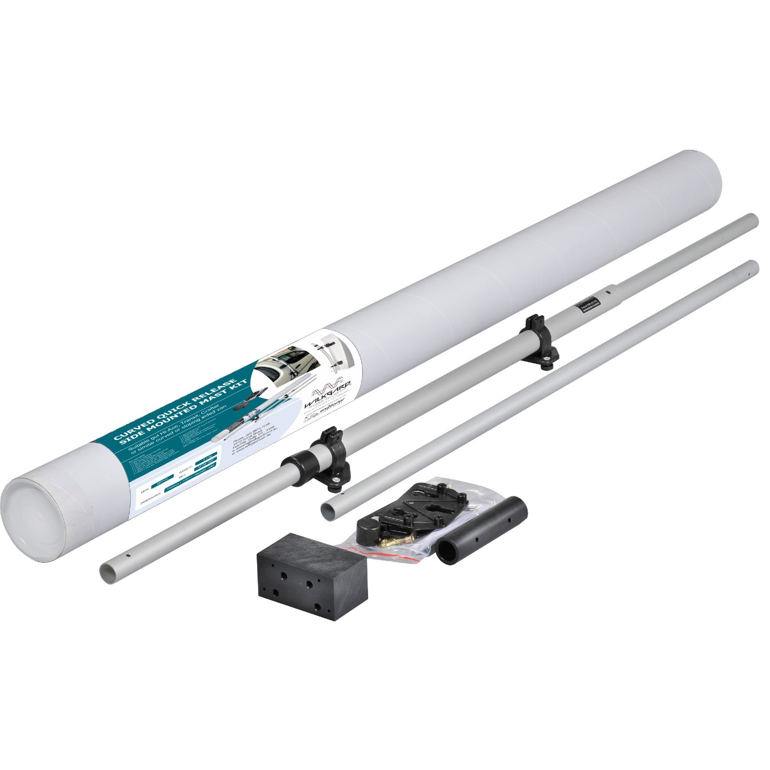 Curved Quick Release Side Mount and Mast