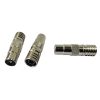 TV Connector RG6 Male "PAL" (push in) coaxial cable crimp on fitting