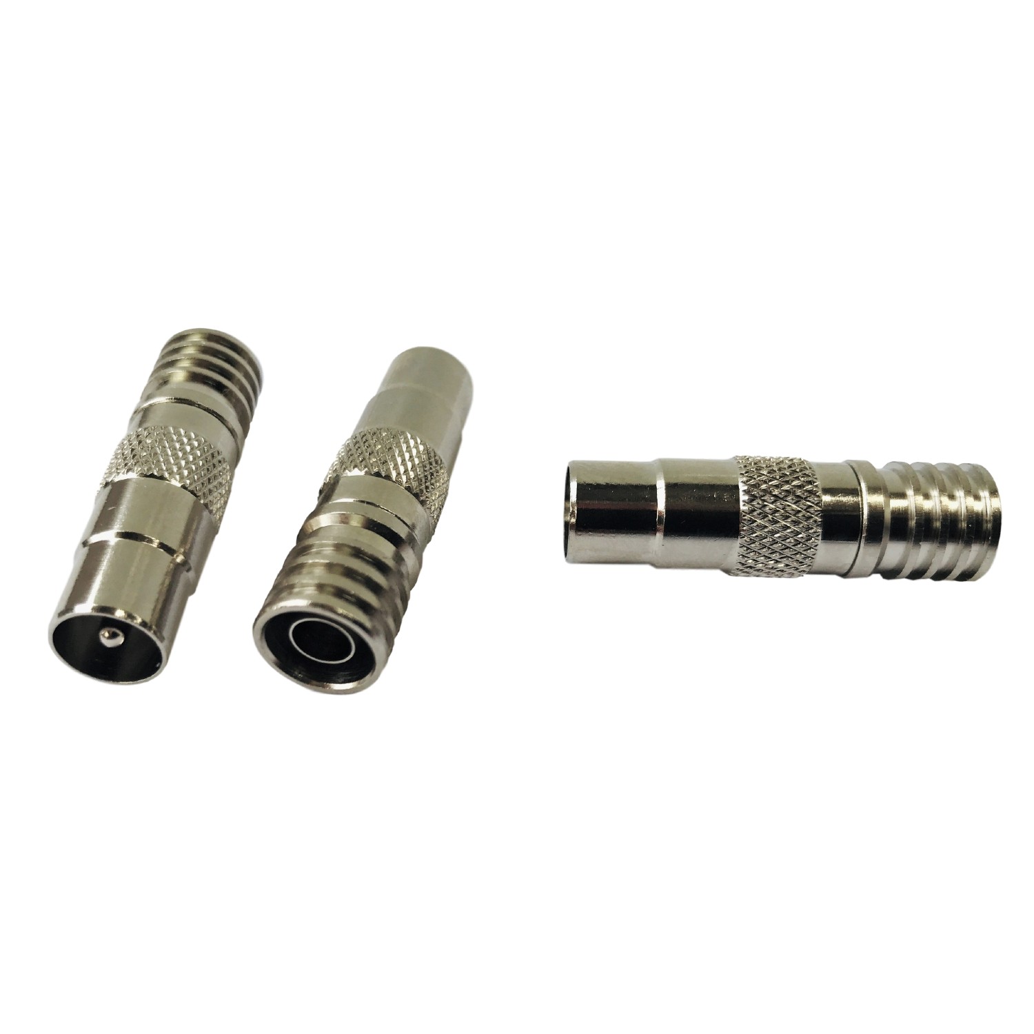 TV Connector RG6 Male "PAL" (push in) coaxial cable crimp on fitting