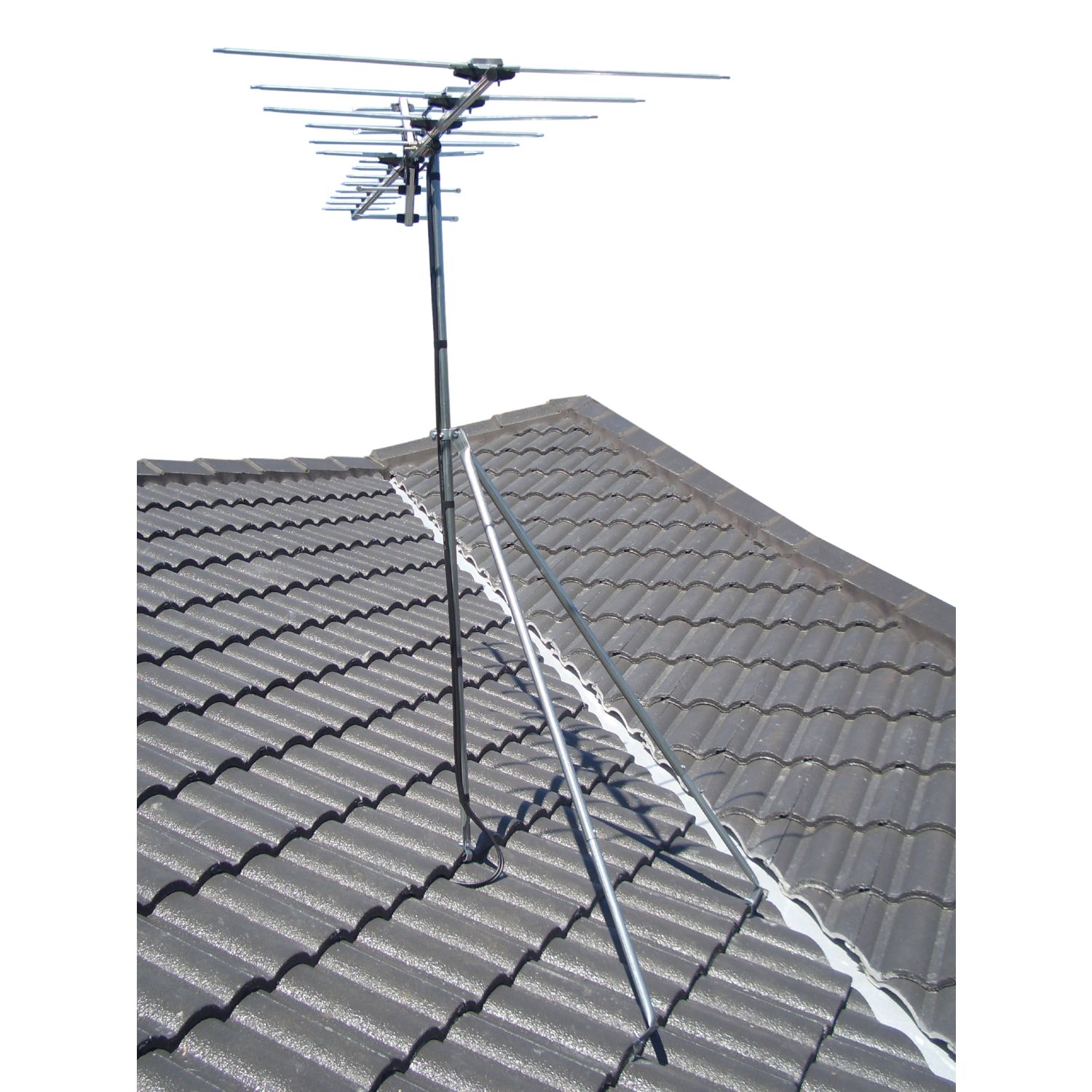 Tile or Iron Roof Tripod Antenna Mount